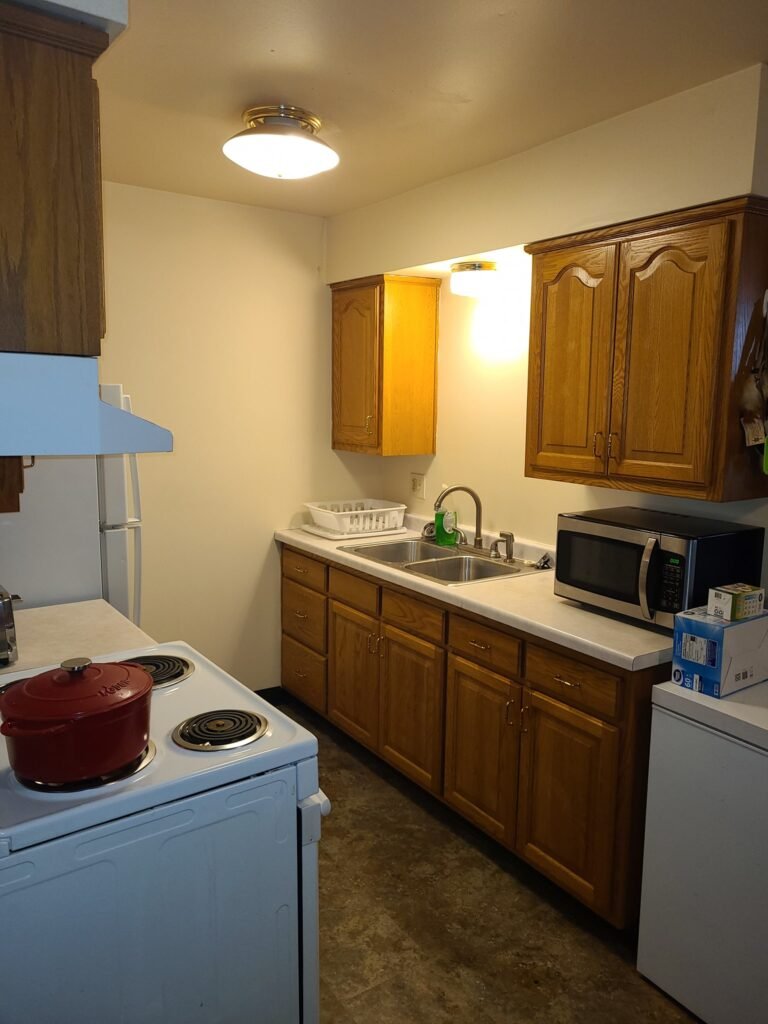kitchen after