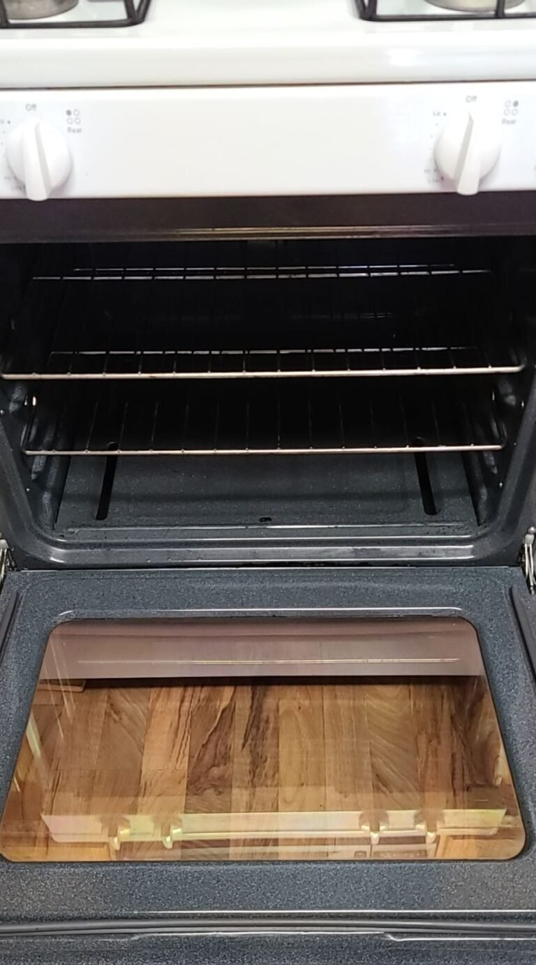 oven after